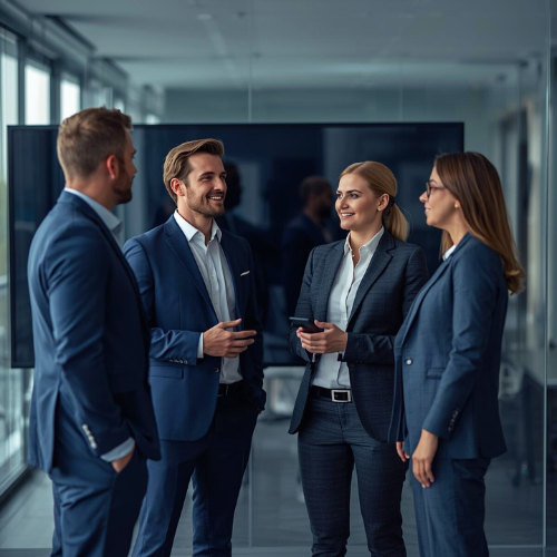 Équipe ProActys collaborant sur un projet IA